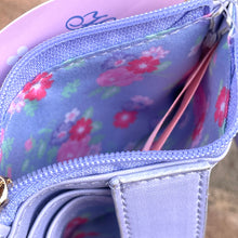 Load image into Gallery viewer, Hello Kitty Spring Florals Card Holder with Zippered Coin Pouch
