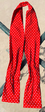 Load image into Gallery viewer, Headband Red white polka Dots
