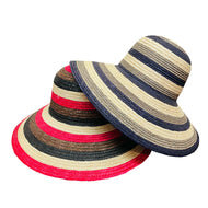 Striped Straw Hat