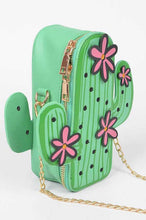 Load image into Gallery viewer, Blooming Cactus Purse
