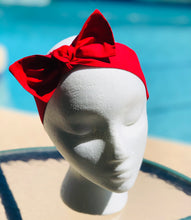 Load image into Gallery viewer, Headband-Solid Red
