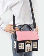 Load image into Gallery viewer, Black Little House Purse
