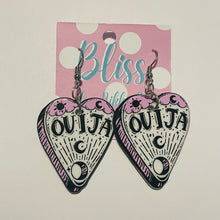 Load image into Gallery viewer, Pastel Pink and White Coven Vibes Statement Earrings- More Styles Available!
