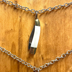 NEW Slim Pocket Knife Necklaces- More Styles Available!