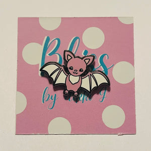 Little Pink Bat Enamel Pin
