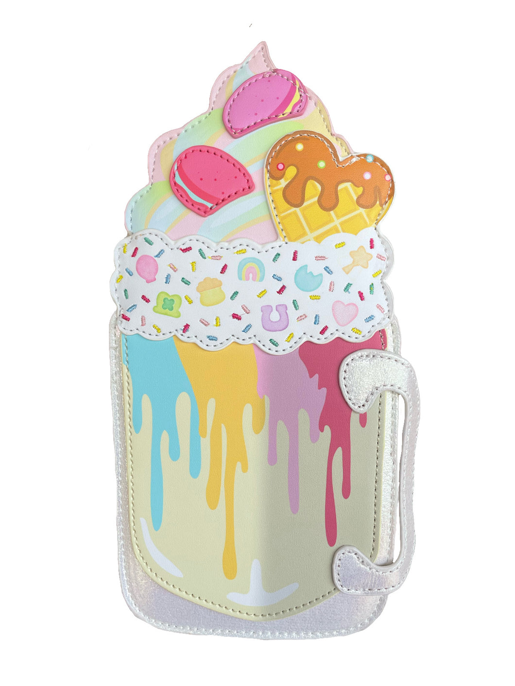 Rainbow Sprinkles Milkshake Mug Purse