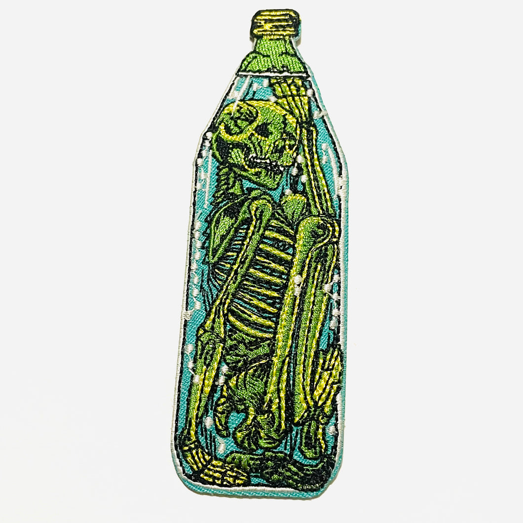 Skeleton In A Bottle Patch