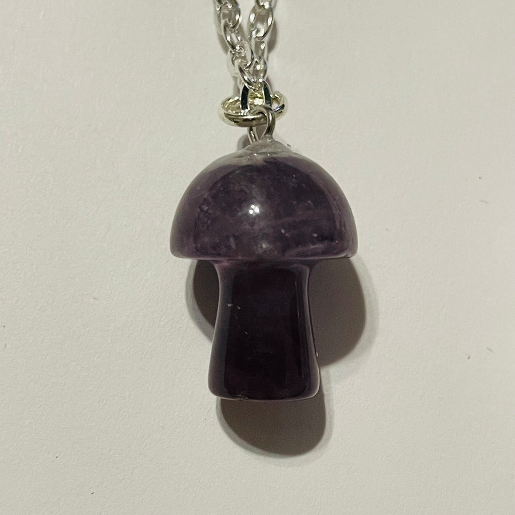 Crystal Mushroom Necklace- More Styles Available!