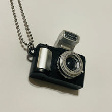 Load image into Gallery viewer, Light Up Miniature Camera Necklace
