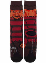 Load image into Gallery viewer, Nightmare on Elm Street Freddy Character Socks
