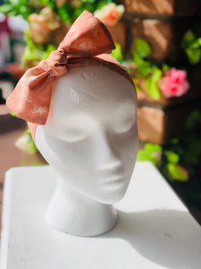 Headband- Rose and White Floral