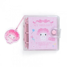 Load image into Gallery viewer, My Melody Mini Clear 3-Hole Binder

