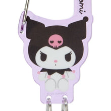 Load image into Gallery viewer, Kuromi Acrylic Frame Key Holder Carabiner

