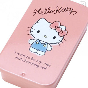 Hello Kitty Paper Clip and Tin Holder Stationary Set