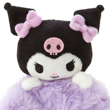 Load image into Gallery viewer, Kuromi Fluffy Mascot Scrunchie
