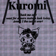 Load image into Gallery viewer, Kuromi Lolita Tote Bag
