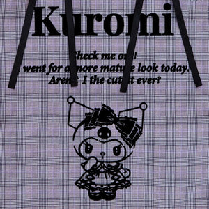 Kuromi Lolita Tote Bag