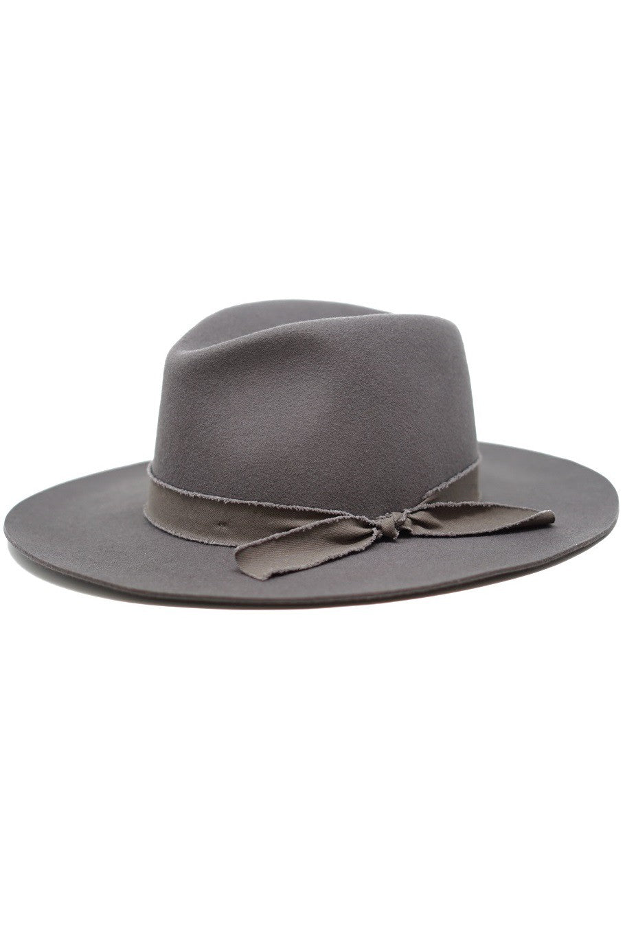 Kaia Wool Felt Panama Hat with Raw Band- More Colors Available!