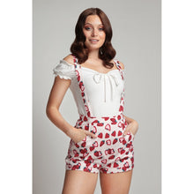 Load image into Gallery viewer, strawberry overalls
