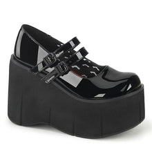 Load image into Gallery viewer, Kera Black Mary Jane Platform Shoes
