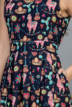 Load image into Gallery viewer, Llama Fiesta Dress
