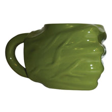 Load image into Gallery viewer, Hulk Fist Sculpted Ceramic Mug
