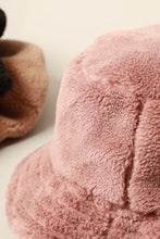 Load image into Gallery viewer, Mauve Sherpa Bucket Hat
