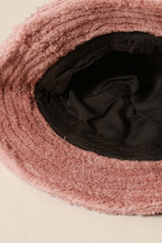 Load image into Gallery viewer, Mauve Sherpa Bucket Hat

