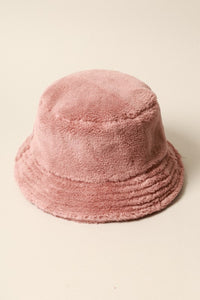 Mauve Sherpa Bucket Hat