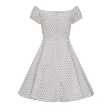 Load image into Gallery viewer, Ivory and Blush Love Hearts Dolores Mini Dress
