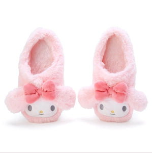 My Melody Fuzzy Room Slippers