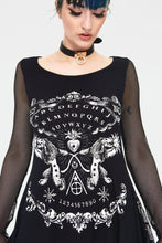 Load image into Gallery viewer, Spirit Board Tunic Top with Skull Lace Back
