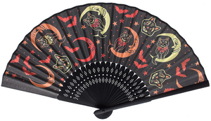 Over the Moon Hand Fan