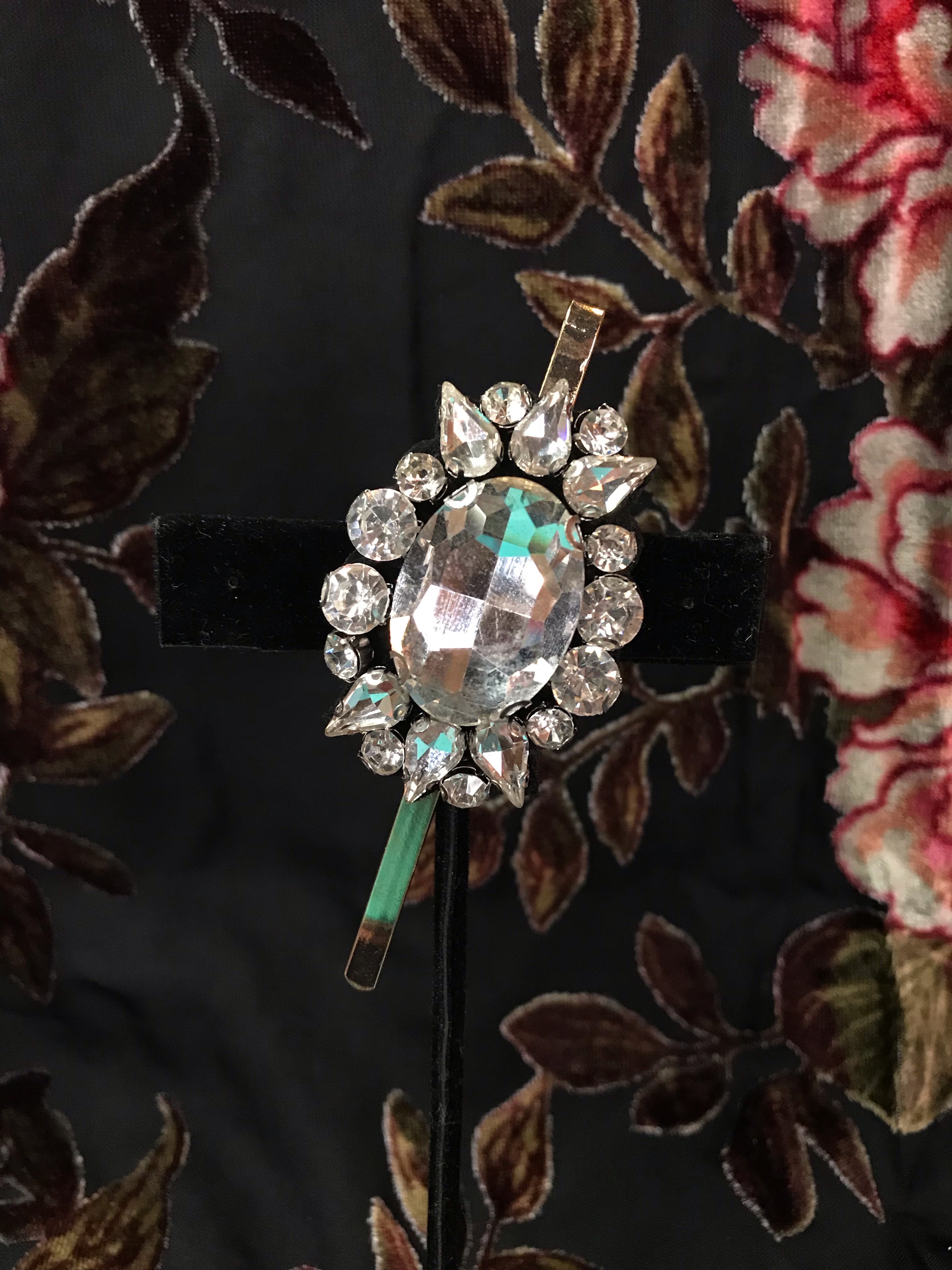 pink_house_big_gem_hair_pin_cl  display picture 3