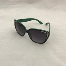 Load image into Gallery viewer, Big Square Sunglasses with Silver Corner Accents
