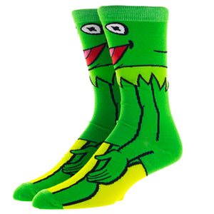The Muppets Kermit the Frog Character Socks