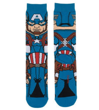 Load image into Gallery viewer, Captain America Character Socks
