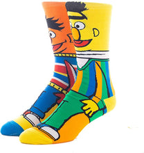 Load image into Gallery viewer, Bert &amp; Ernie Mismatch Character Socks
