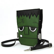 Load image into Gallery viewer, Frankenstein&#39;s Monster Crossbody Purse
