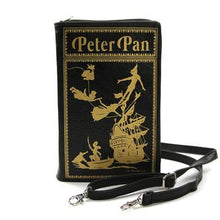 Load image into Gallery viewer, Peter Pan Book Crossbody Purse
