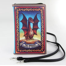 Load image into Gallery viewer, The Dragon Book Crossbody Purse

