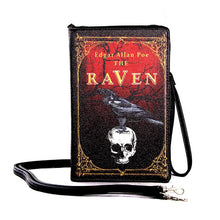 Load image into Gallery viewer, The Raven Book Purse- RESTOCKED!
