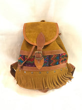 Load image into Gallery viewer, Fringe Suede Mini Backpack
