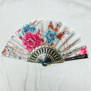 Floral Hand Fan- More Colors Available!