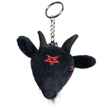 Load image into Gallery viewer, Baby Baphomet Plush Keychain
