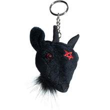Load image into Gallery viewer, Baby Baphomet Plush Keychain
