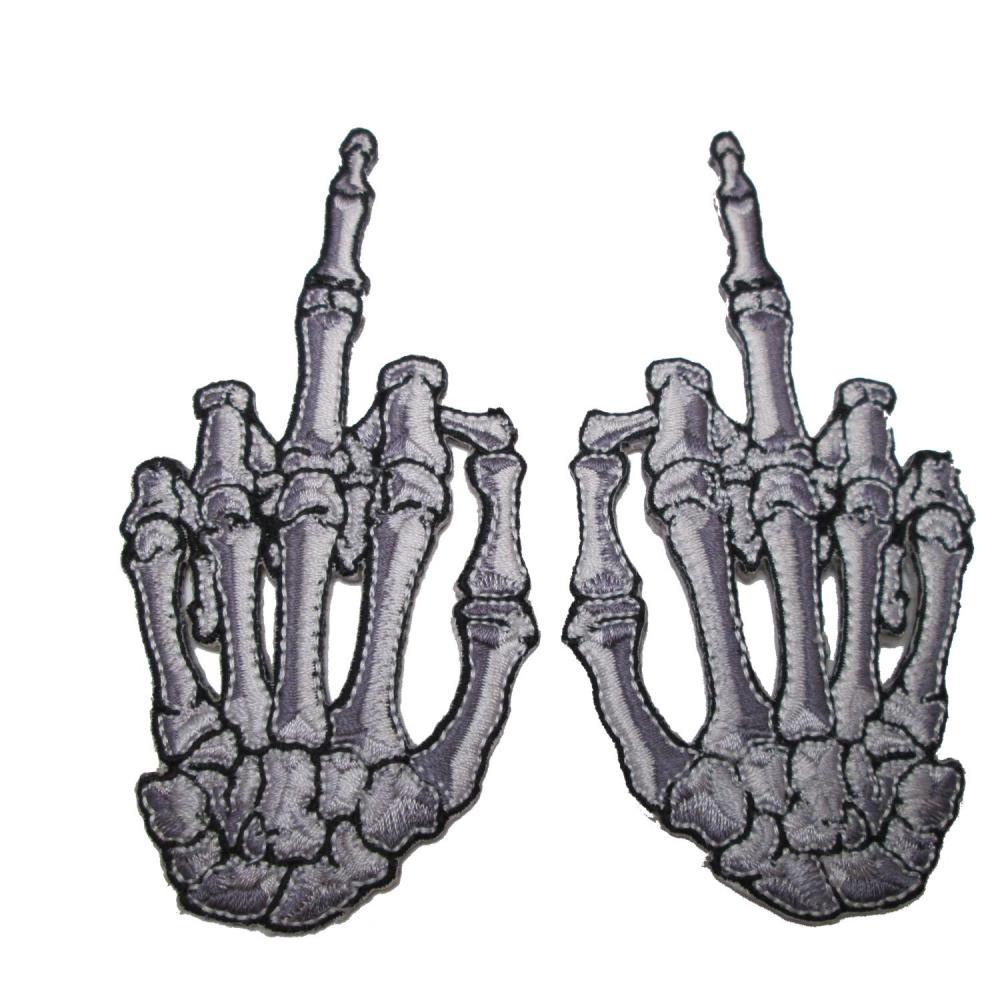 F*ck You Finger Set of 2 Patches