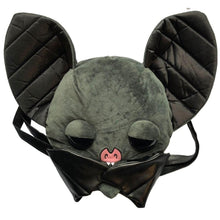 Load image into Gallery viewer, Bat Buddy Plush Convertible Backpack Purse
