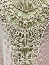 Load image into Gallery viewer, Lavender Lace Back Tunic
