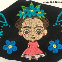 Load image into Gallery viewer, Figurine Embroidered Face Mask- OOAK Styles Available!
